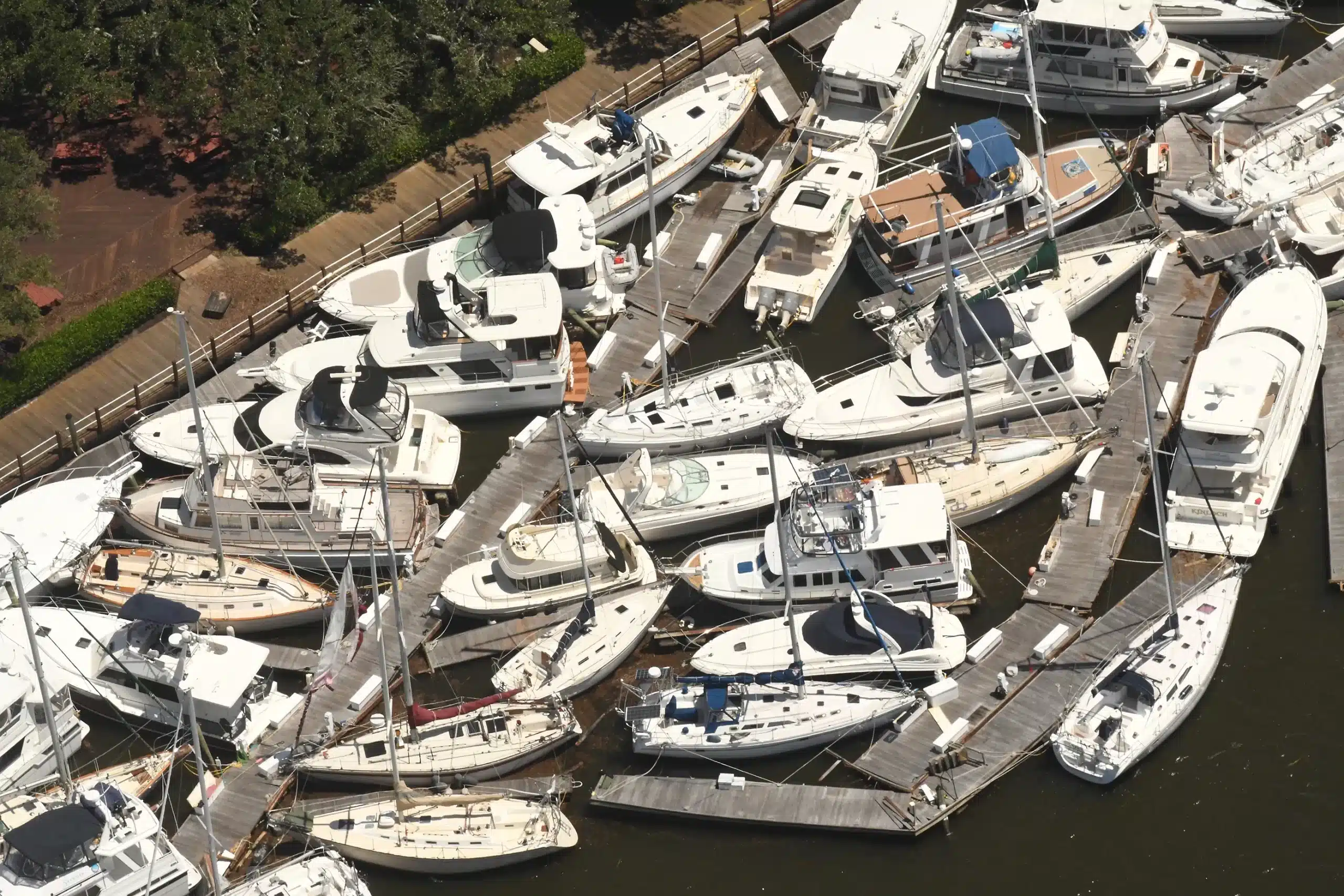 Vessel Damaged In Marina. Can I Sue?